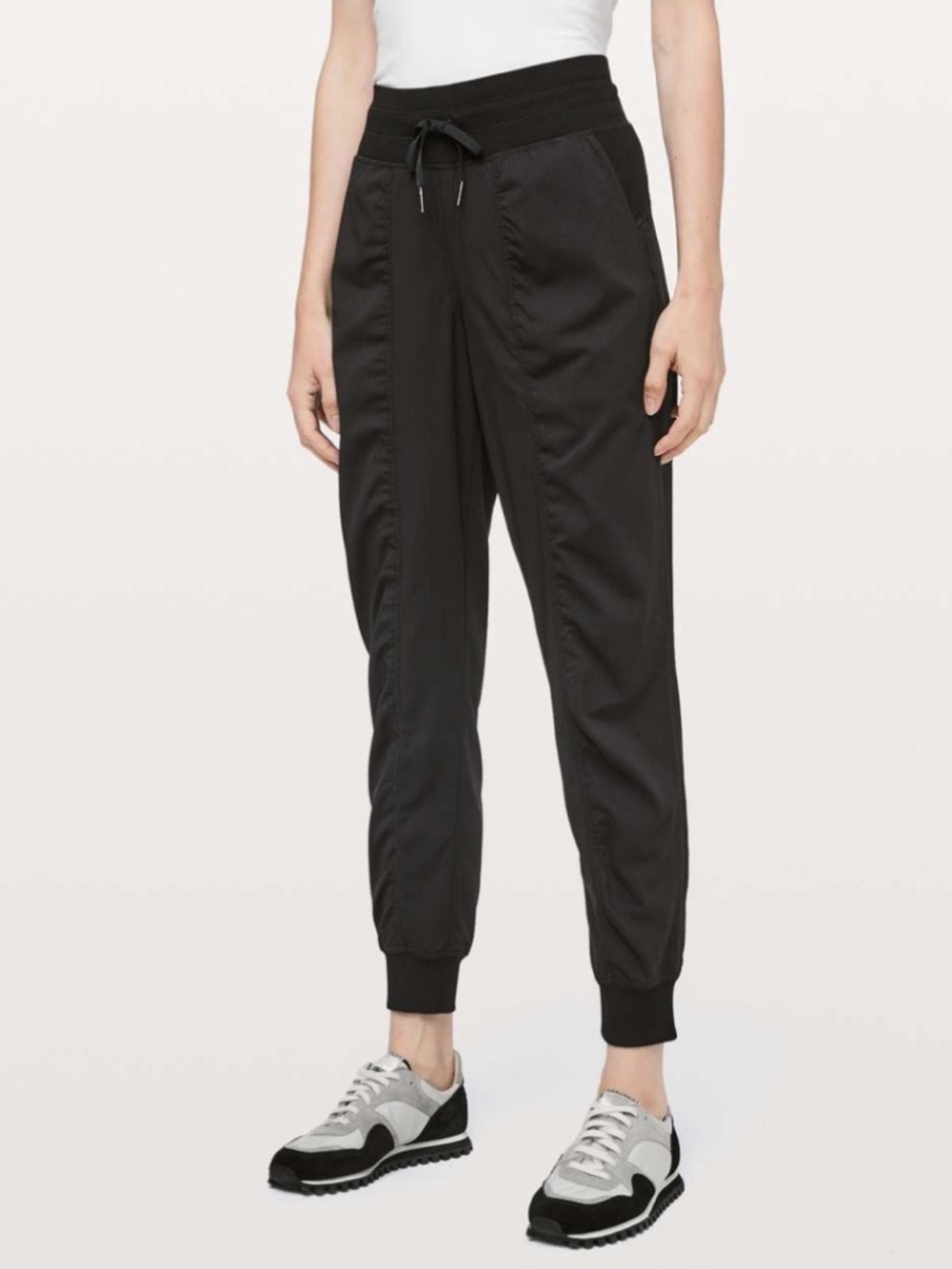 Lululemon Dance Studio Jogger 29" Black Bottoms Swift Pocket Drawstring
